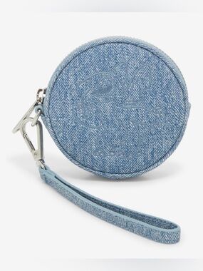 NWT Loungefly Disney Stitch denim round coin bag